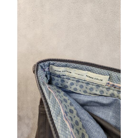 Ballin Crescent Pants Mens Size 30x28 Gray Modern Fit Chino Casual Comfort Golf - Picture 4 of 10